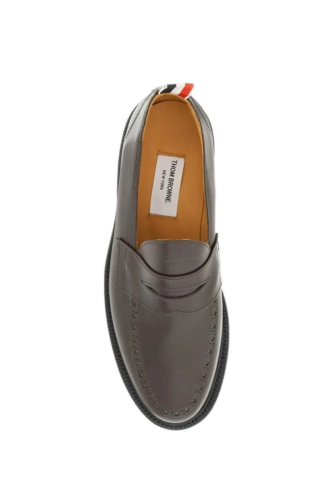 商品Thom Browne|Thom browne leather loafers,价格¥5923,第2张图片详细描述