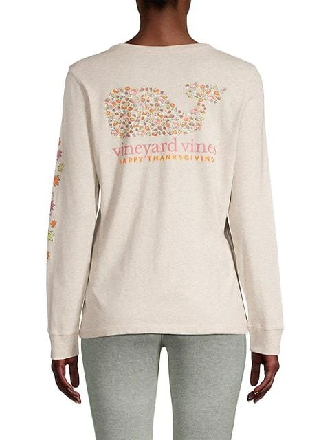 商品Vineyard Vines|Thanksgiving Classic Pocket T-Shirt,价格¥221,第5张图片详细描述
