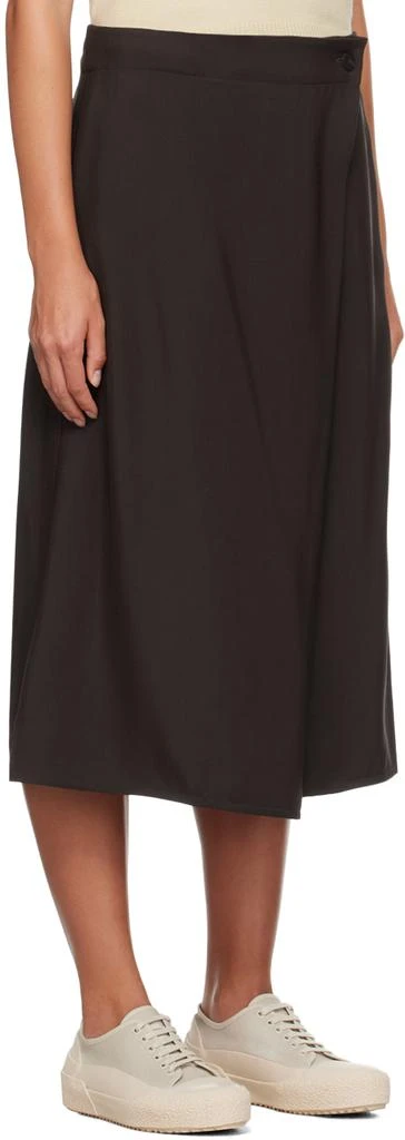 商品Studio Nicholson|Brown Eyre Midi Skirt,价格¥1122,第2张图片详细描述