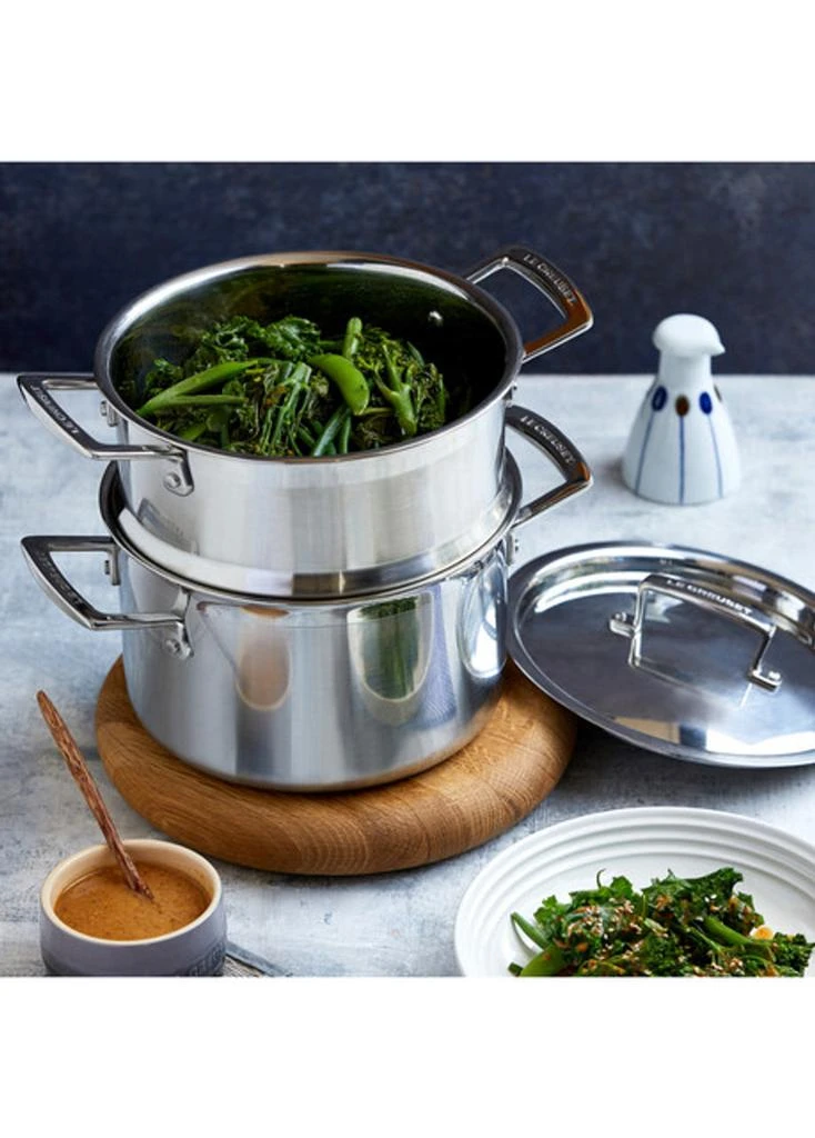 商品Le Creuset|Classic 3-ply stainless steel steamer 20cm,价格¥734,第5张图片详细描述