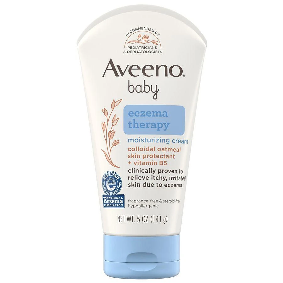 商品Aveeno|婴儿湿疹防护润肤乳 无香 141g,价格¥94,第3张图片详细描述
