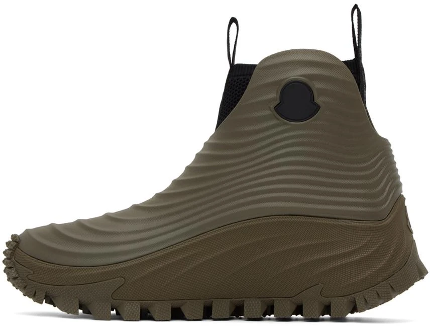 商品Moncler|Khaki Aqua High Rain Boots,价格¥4325,第3张图片详细描述