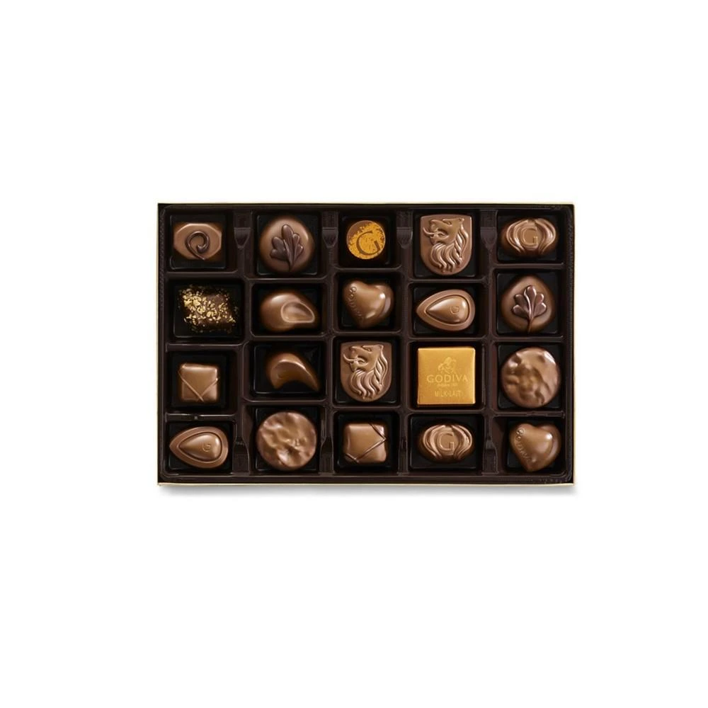 商品Godiva|Assorted Milk Chocolate Gift Box, 22 Piece,价格¥322,第2张图片详细描述