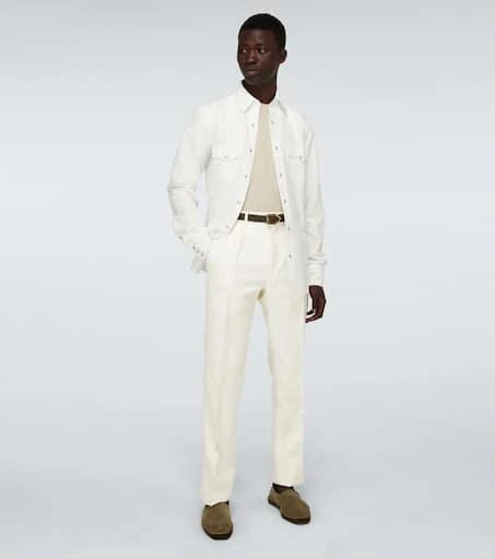 商品Tom Ford|西部风棉质长袖衬衫,价格¥3817,第2张图片详细描述