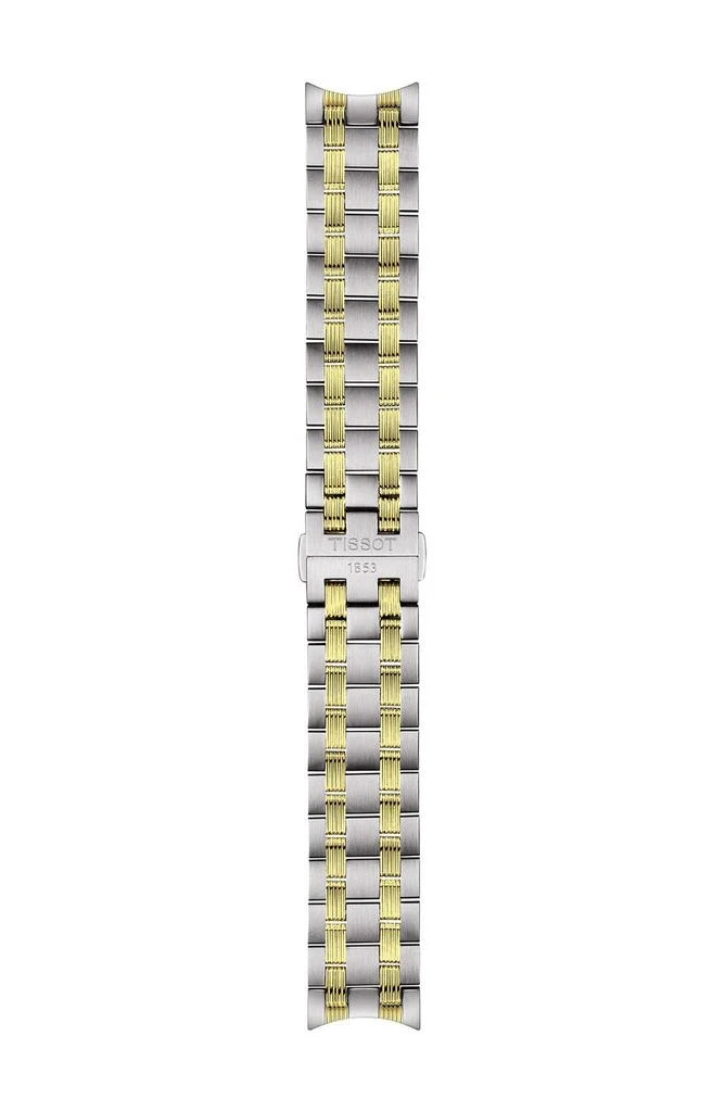 商品Tissot|Men's Automatics III Date Two-Tone Bracelet Watch, 39mm,价格¥2877,第3张图片详细描述