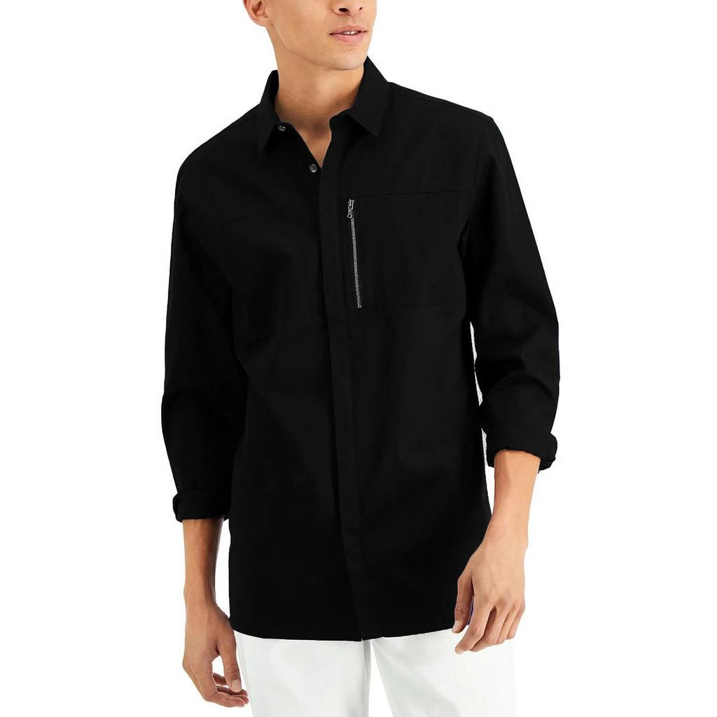 商品INC International|INC Mens Cotton Collared Button-Down Shirt,价格¥54,第2张图片详细描述