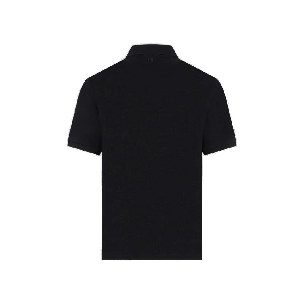 商品AMI|AMI Paris Ami de Coeur Logo Embroidered Short-Sleeved Polo Shirt,价格¥1089,第2张图片详细描述