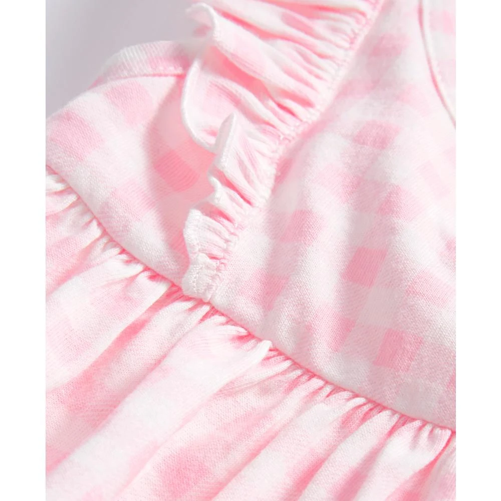 商品First Impressions|Baby Girls Coastal Gingham Skirted Sunsuit, Created for Macy's,价格¥111,第3张图片详细描述