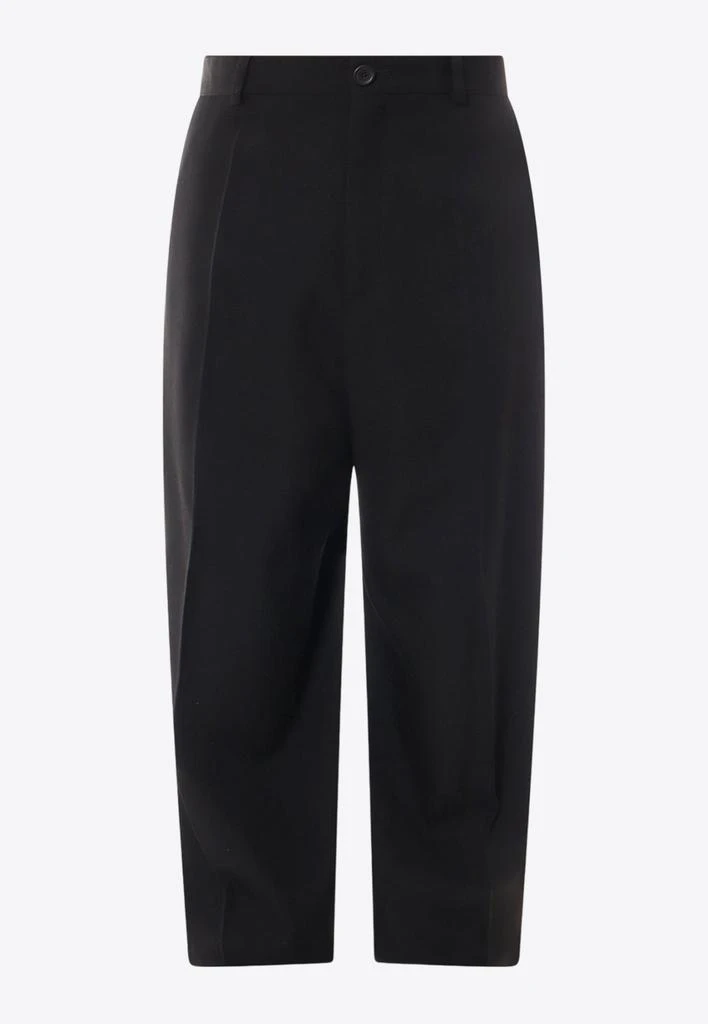 商品Balenciaga|Tailored Pleated Wool Pants,价格¥7075,第1张图片