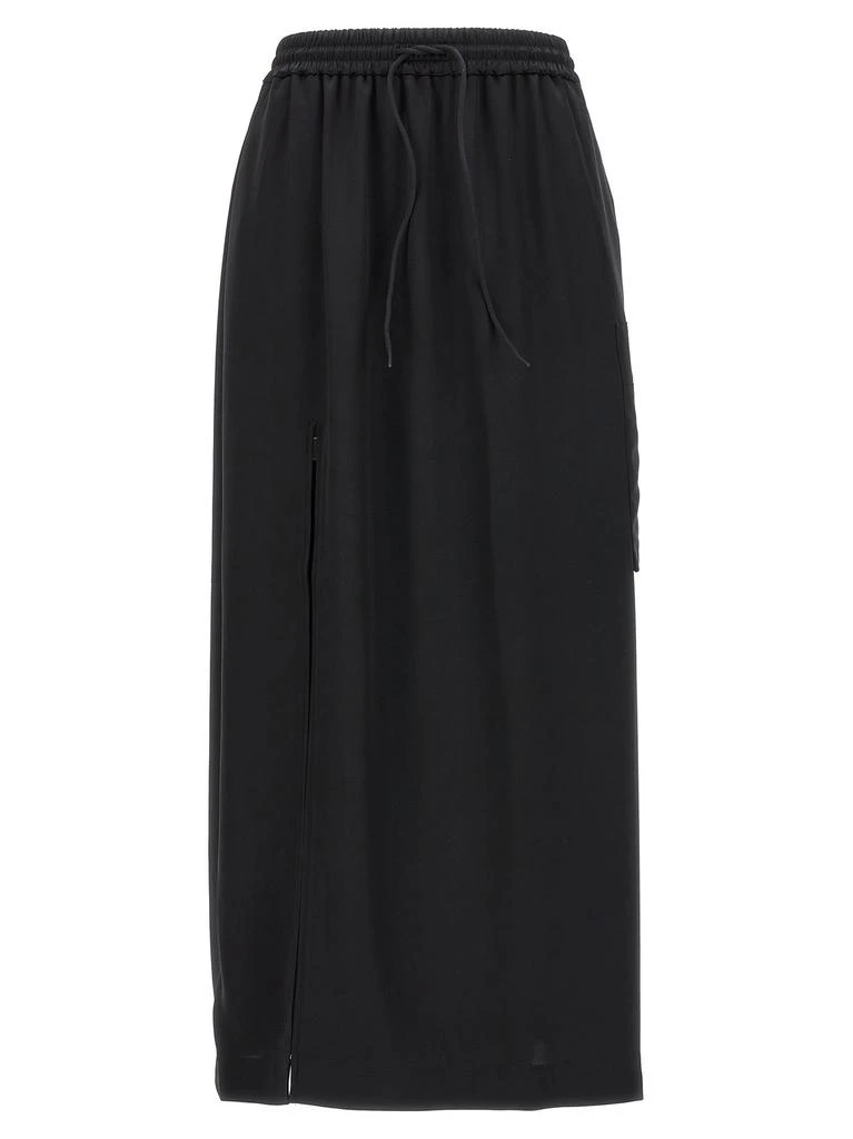 商品Y-3|Y-3 Drawstring Side-Slit Skirt,价格¥1092,第1张图片