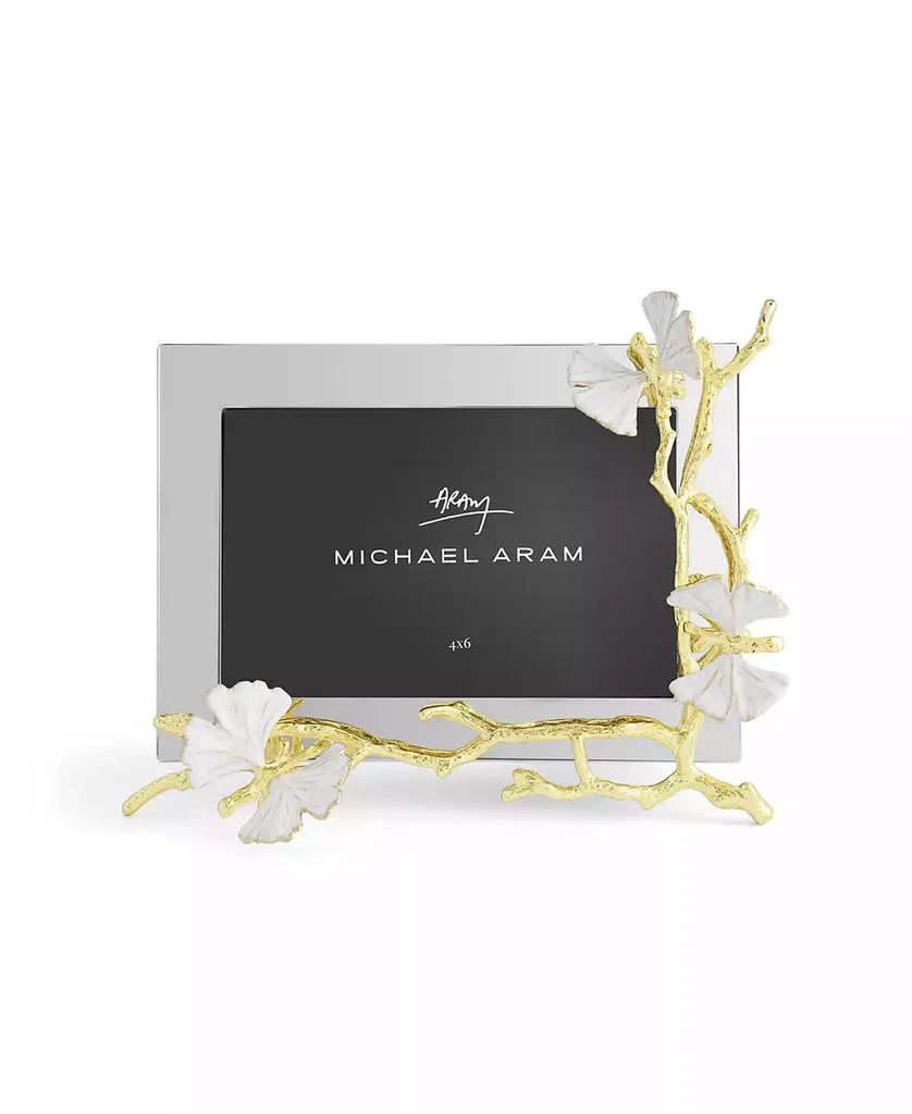 商品Michael Aram|Butterfly Ginkgo Gold Reflective Frame, 4" x 6",价格¥682,第1张图片