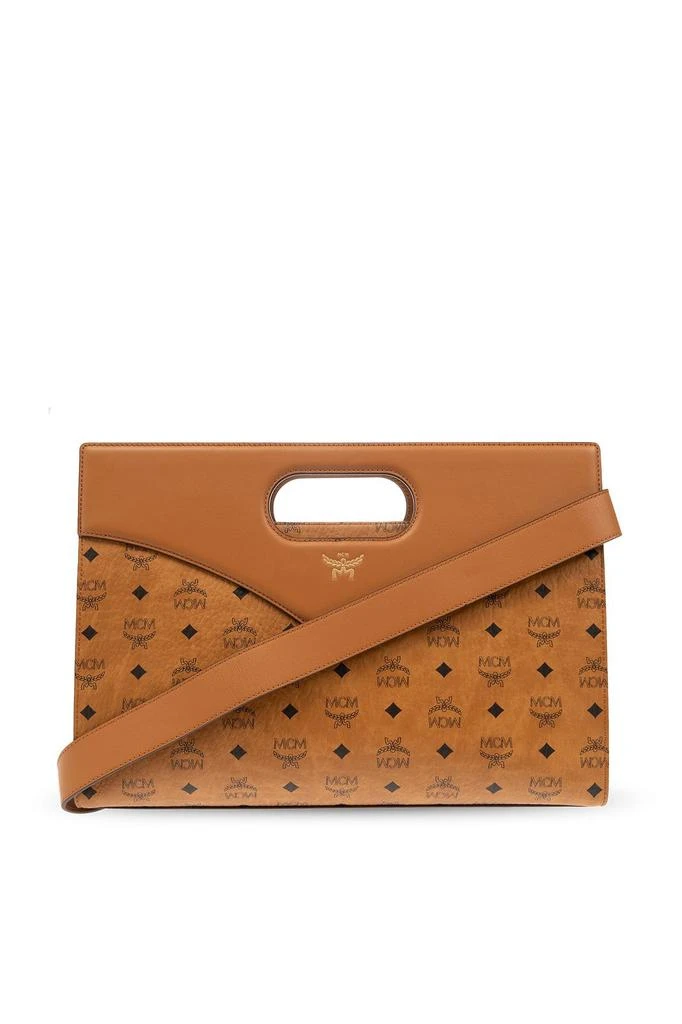 商品MCM|MCM Medium Diamond Visetos Top Handle Bag,价格¥7457,第1张图片