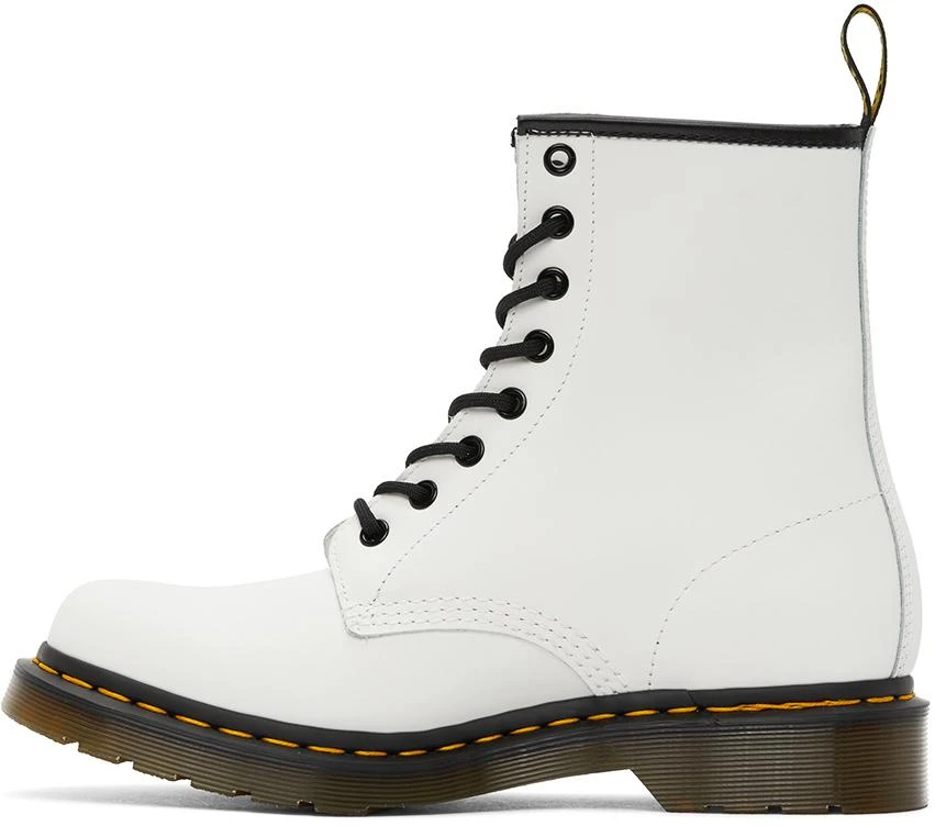 商品Dr. Martens|White 1460 Boots,价格¥684,第3张图片详细描述