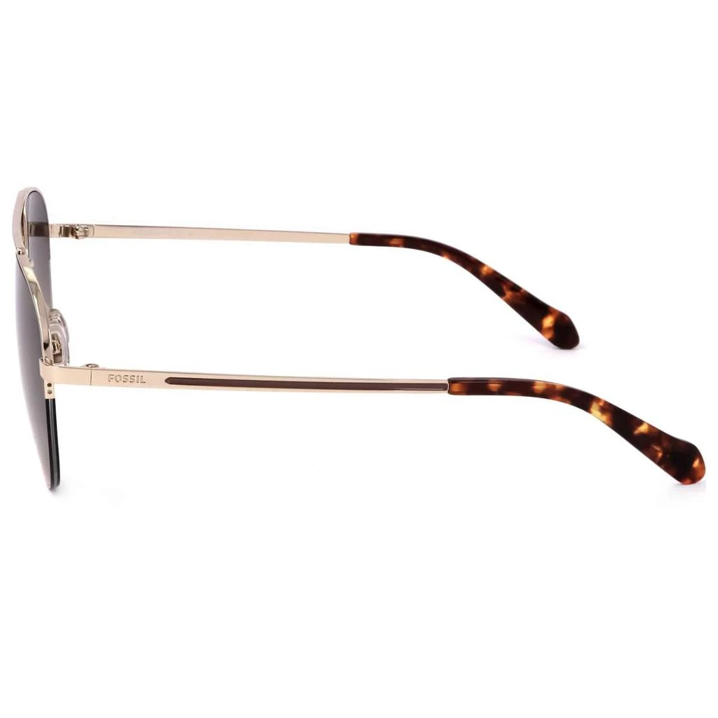 商品Fossil|Fossil Women's Gold Aviator Sunglasses,价格¥150,第3张图片详细描述