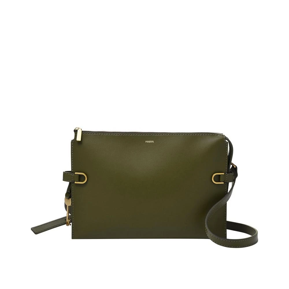 商品Fossil|Women's Kier Cactus Leather Crossbody Bag,价格¥1541,第2张图片详细描述