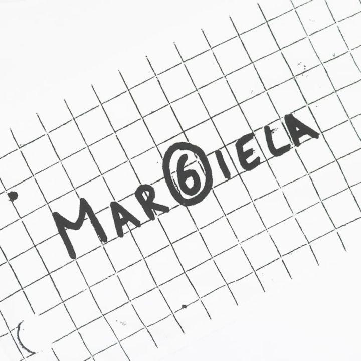 商品MAISON MARGIELA|White Unisex Grid Logo Hoodie,价格¥495,第4张图片详细描述
