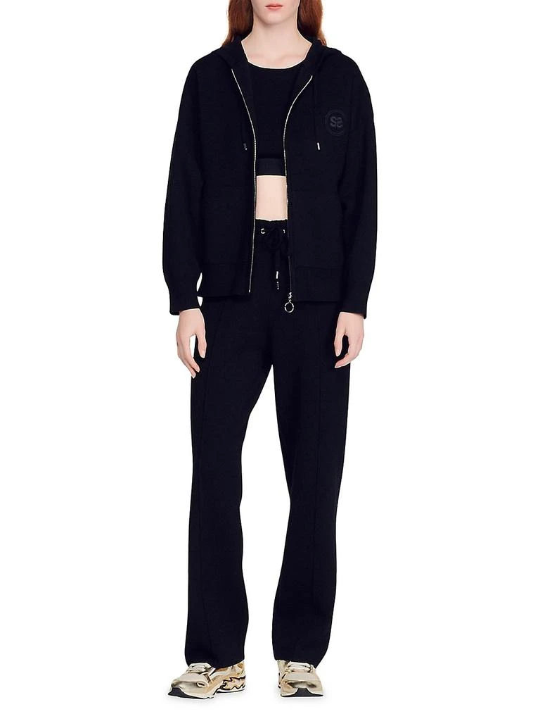 商品Sandro|Boston Zip Sweatshirt,价格¥2569,第2张图片详细描述