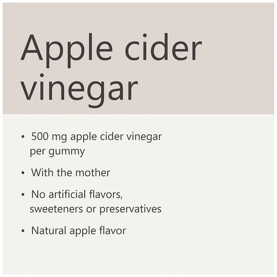 Apple Cider Vinegar Gummies Natural Apple 商品