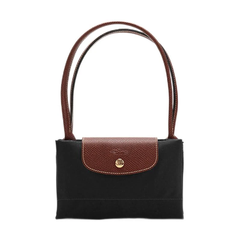 商品[国内直发] Longchamp|珑骧 LONGCHAMP 送女友 奢侈品 女士LE PLIAGE系列大号深蓝色织物短柄可折叠手提包饺子包 1624 089 556,价格¥588,第12张图片详细描述