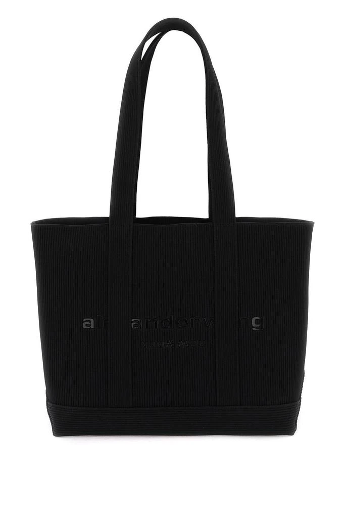 商品Alexander Wang|Ribbed knit tote bag,价格¥3164,第1张图片