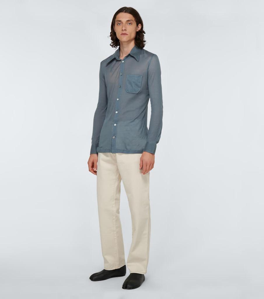 商品MAISON MARGIELA|棉丝长袖衬衫,价格¥3517,第4张图片详细描述