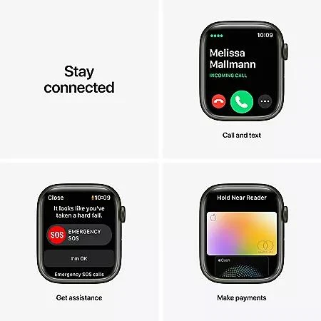 Apple Watch Series 7 45mm GPS + Cellular, Choose Color 商品