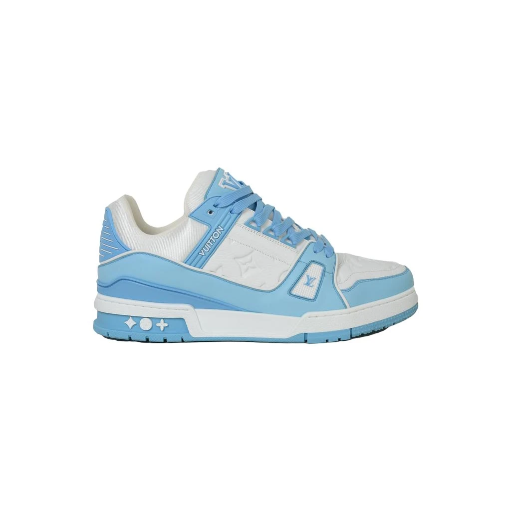 商品Louis Vuitton|Louis Vuitton LV Trainer Sneaker Sky Blue US9,价格¥12268,第2张图片详细描述