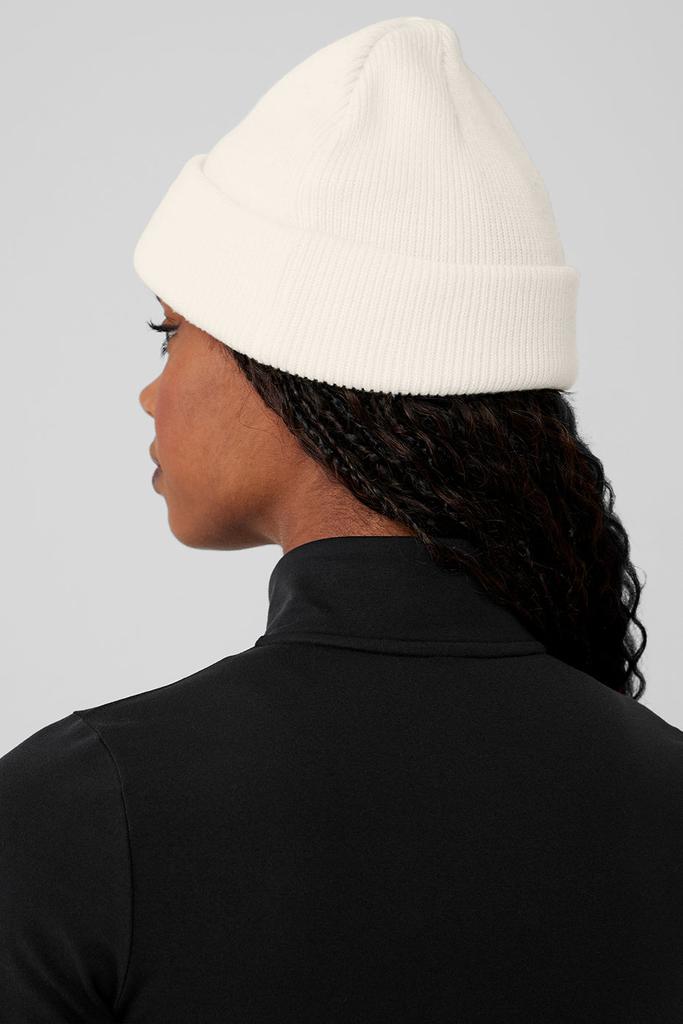 Alo Notable Beanie - Ivory - Hats - Free Shipping - BeyondStyle