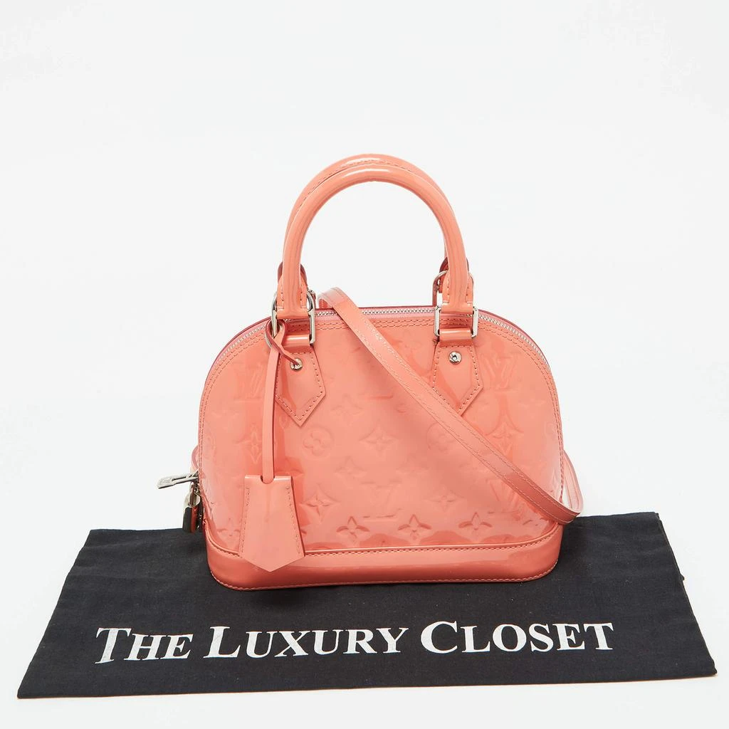 Louis Vuitton Rose Litchi Monogram Vernis Alma BB Bag 商品