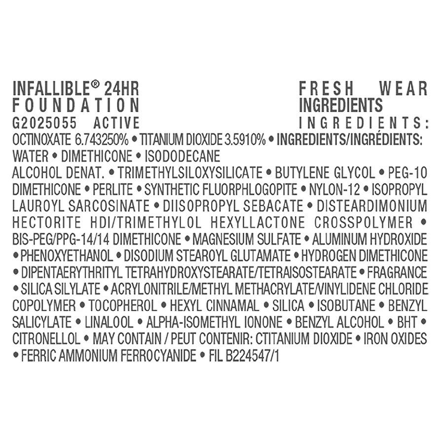 24 Hour Fresh Wear Foundation, Lightweight商品第4张图片规格展示