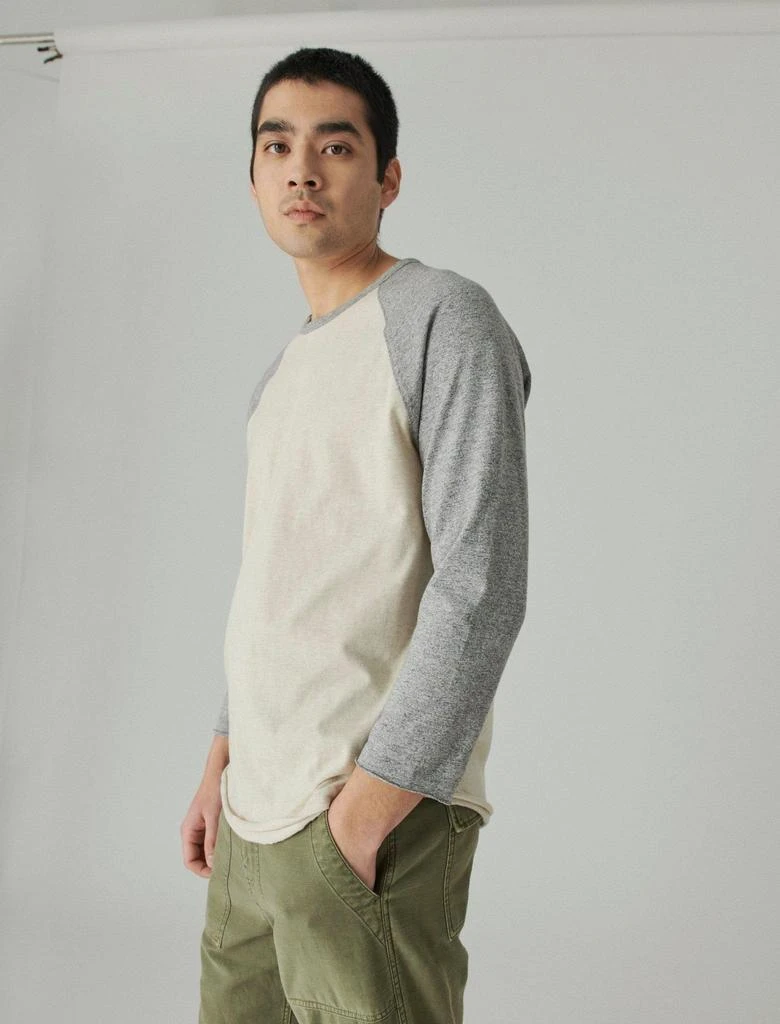 商品Lucky Brand|Lucky Brand Mens Baseball Long Sleeve Tee,价格¥161,第3张图片详细描述