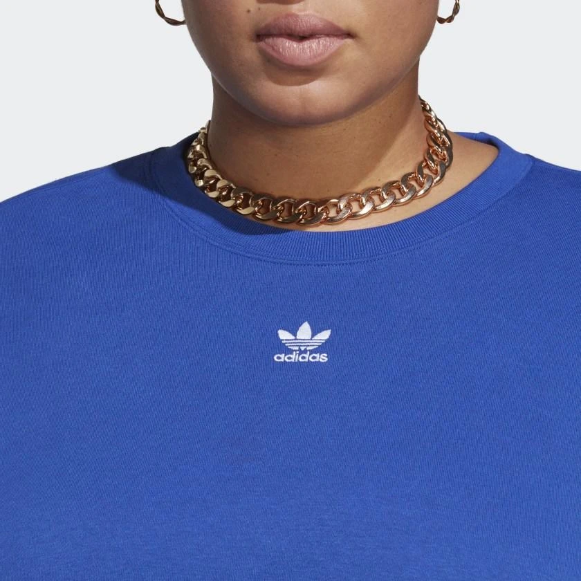 商品Adidas|Women's adidas Adicolor Essentials Crew Sweatshirt (Plus Size),价格¥87,第5张图片详细描述