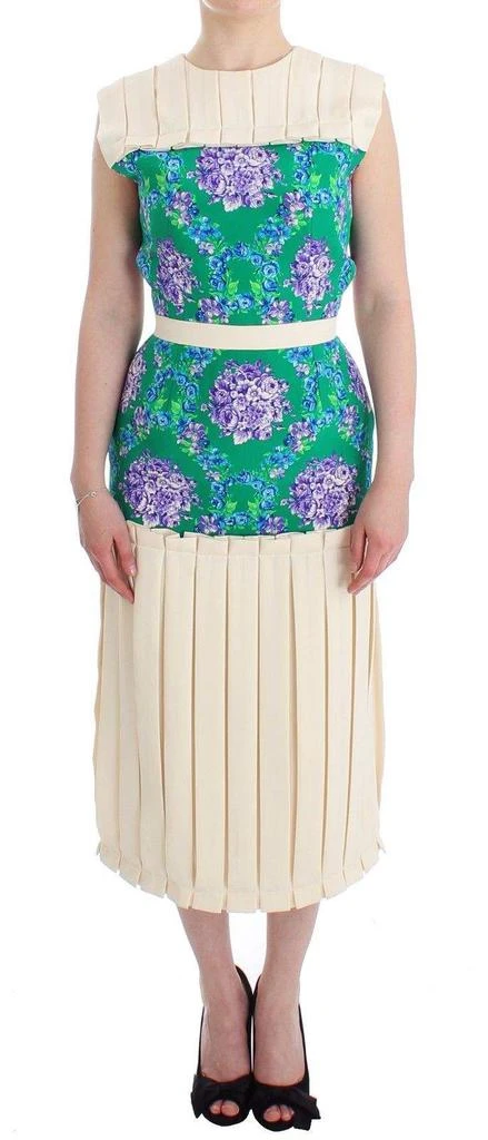 商品Caterina Gatta|Caterina Gatta Multicolor Dress Gown Floral Sleeveless Gown,价格¥6011,第1张图片