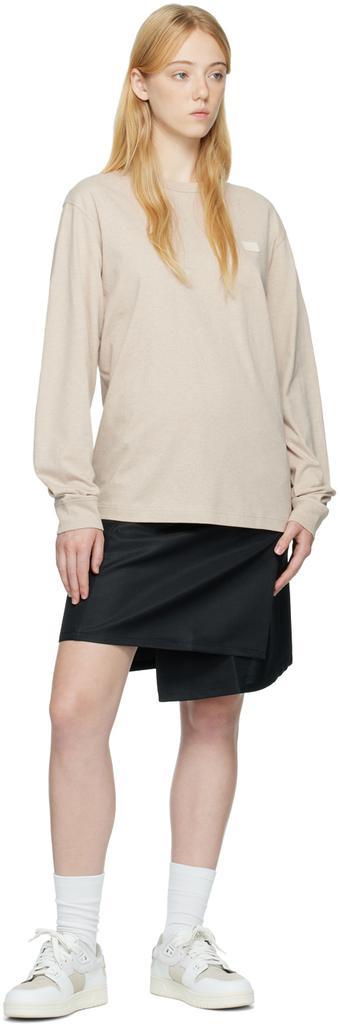 商品Acne Studios|Beige Patch Long Sleeve T-Shirt,价格¥1177,第6张图片详细描述