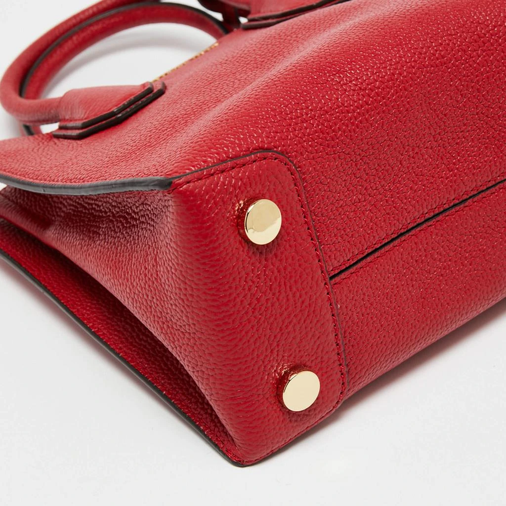 MICHAEL Michael Kors Red Pebbled Leather Mini Mercer Tote 商品