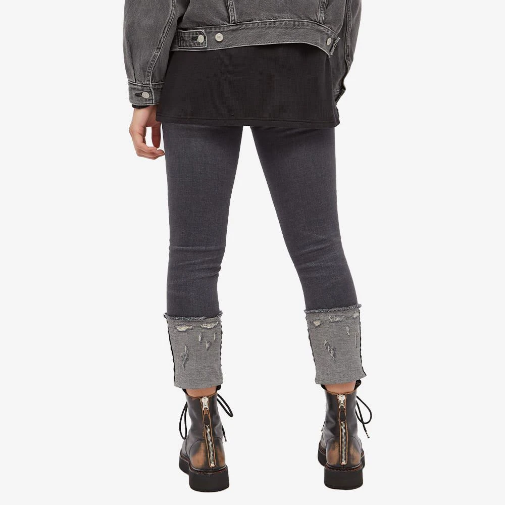 商品R13|R13 Kate Skinny Jeans With High Cuff,价格¥975,第4张图片详细描述