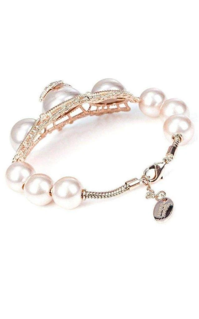 商品Vivienne Westwood|Isolde Large Pearl Pink Gold Bracelet,价格¥4529,第2张图片详细描述