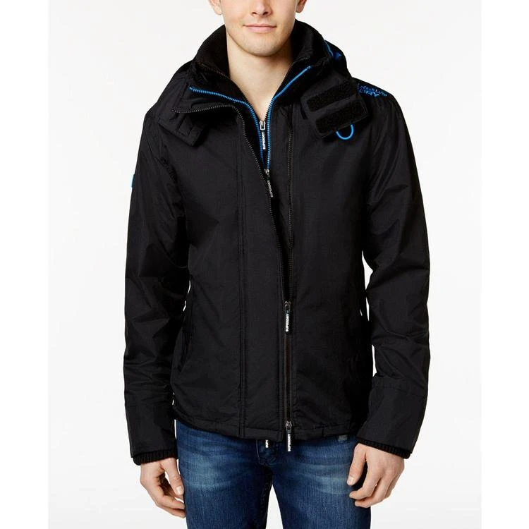 Men's Technical Hooded Windbreaker Jacket 商品