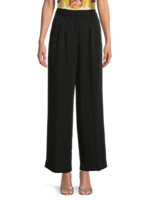 商品Calvin Klein|Pleated Wide Leg Pants,价格¥160,第1张图片