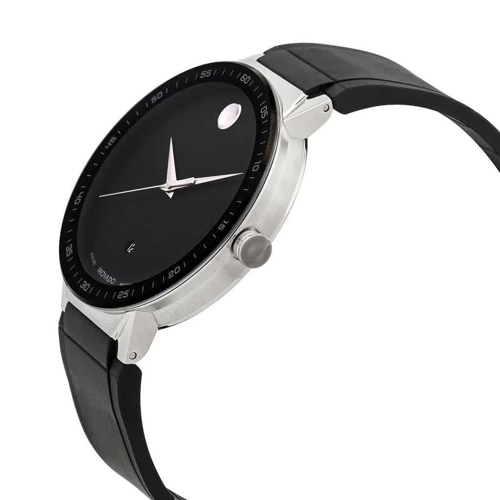 商品Movado|Movado Sapphire Quartz Black Dial Mens Watch 0607406,价格¥2814,第2张图片详细描述