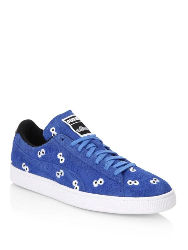 商品Puma|Puma - Sesame Street Lace-Up Suede Sneakers,价格¥473,第1张图片