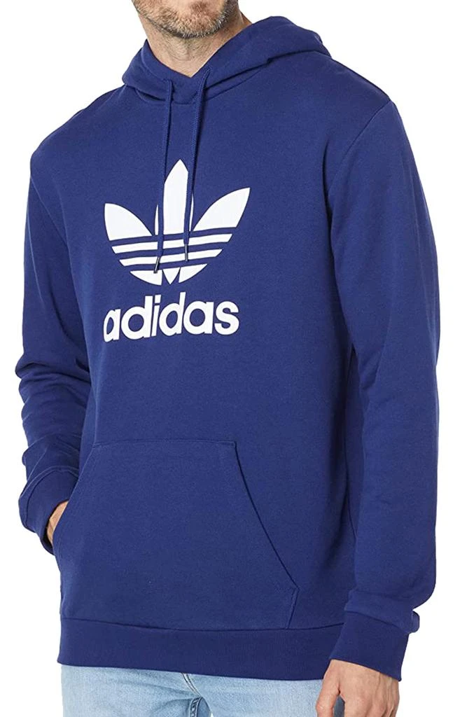 商品Adidas|Trefoil Pullover Hoodie - Night Sky/White ,价格¥206,第1张图片