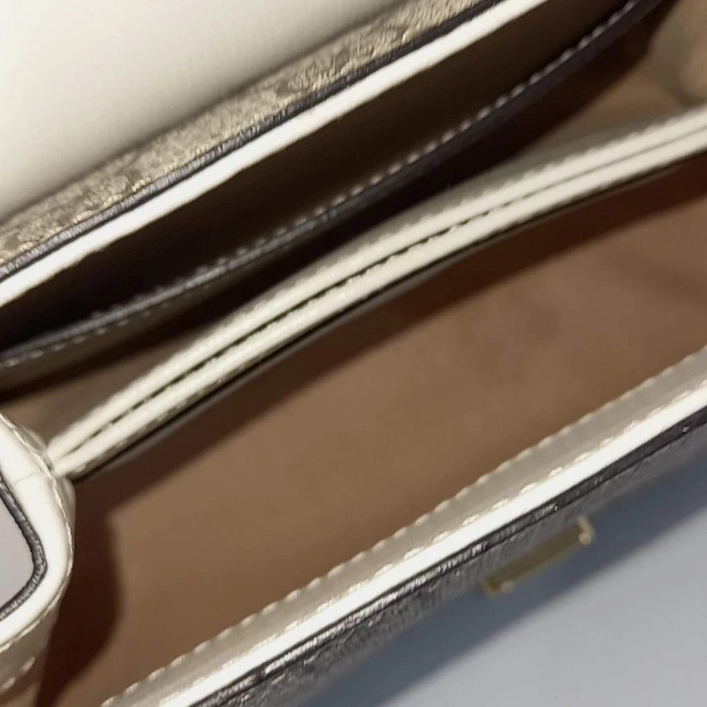 Gucci Beige Cream Canvas and Leather Horsebit 1955 Mini Bag 商品