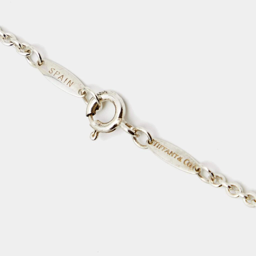 商品[二手商品] Tiffany & Co.|Tiffany & Co. Elsa Peretti Sterling Silver Open Heart Lariat Pearl Necklace,价格¥2865,第5张图片详细描述