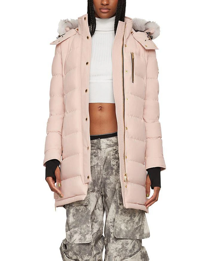 商品Moose Knuckles|Watershed Hooded Shearling Trim Down Parka,价格¥6901,第1张图片