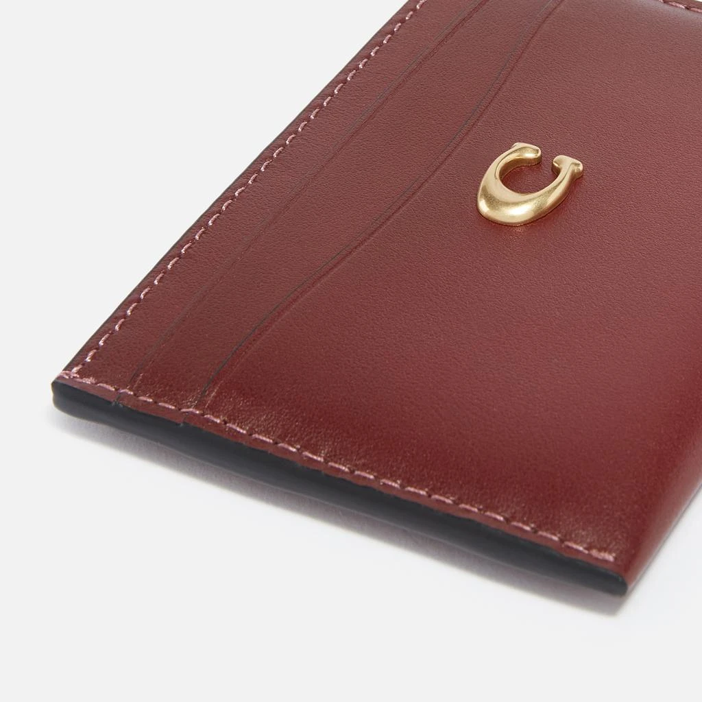 商品Coach|Coach Essential Leather Cardholder,价格¥694,第3张图片详细描述