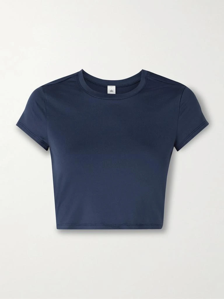 商品Alo|Finesse Alosoft 平纹布短款上衣,价格¥438,第1张图片