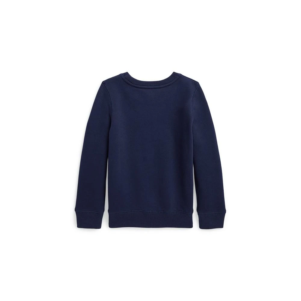 商品Ralph Lauren|Toddler and Little Girls Polo Bear Fleece Sweatshirt,价格¥367,第3张图片详细描述