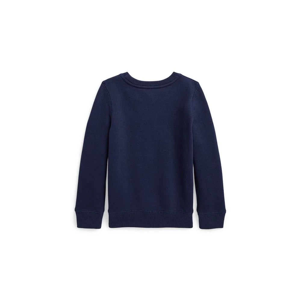 商品Ralph Lauren|Toddler and Little Girls Polo Bear Fleece Sweatshirt,价格¥274,第3张图片详细描述