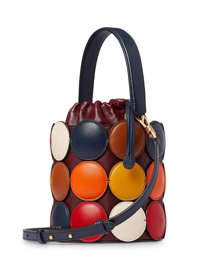 商品Kate Spade|Dottie Small Smooth Leather Bucket Bag,价格¥1778,第3张图片详细描述